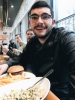 Spatzel and a burger in Berlin