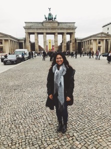 Me at the Brandenburg Gate