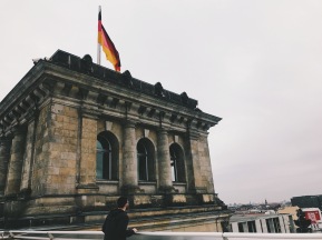 Ian at the top of the Reichstag